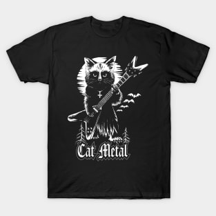 Cat Metal T-Shirt